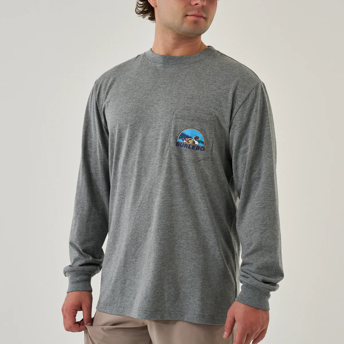 Long Sleeve Tee - Field Companion - Dark Heather Grey