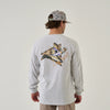 Longsleeve Pintail Triangle Duck - Ash Grey