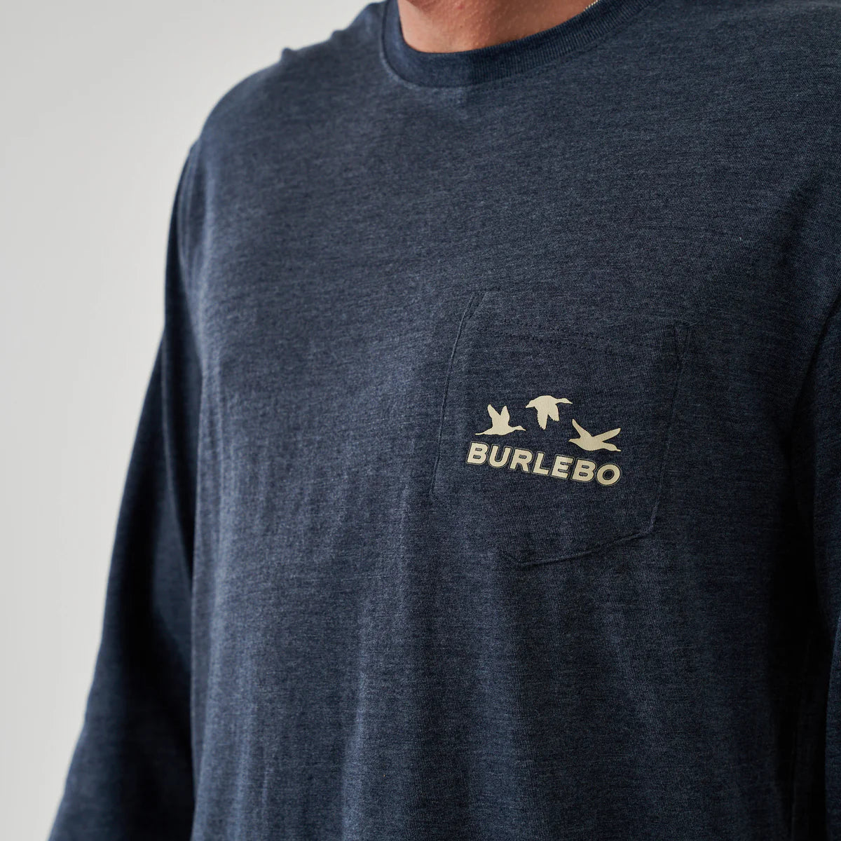 Longsleeve Burlebo Shotgun Tee - Navy