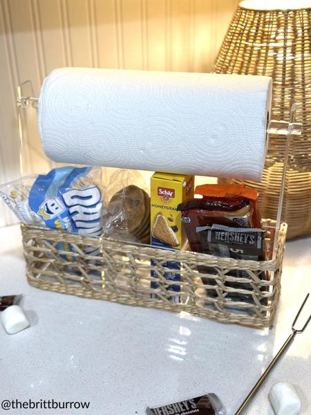 Woven Acrylic Utensil Caddy