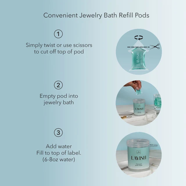 Jewelry Bath Refill Pod 3 pack