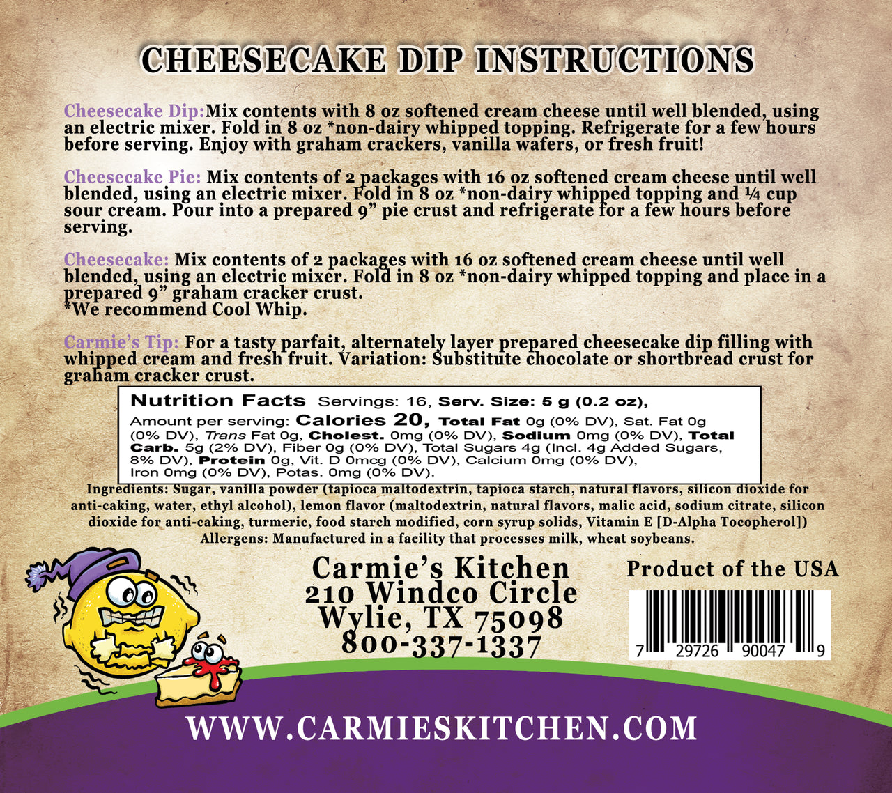 Lemon Icebox Cheesecake Dip