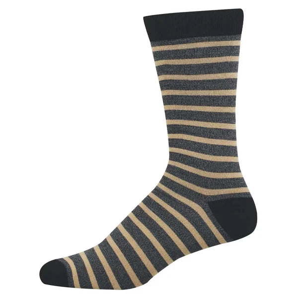Sailor Stripe Socks - Navy & Gold