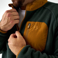 Micro Fleece Jacket - Dark Olive