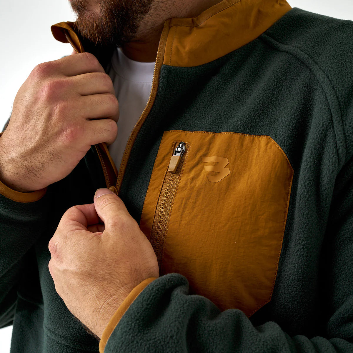 Micro Fleece Jacket - Dark Olive
