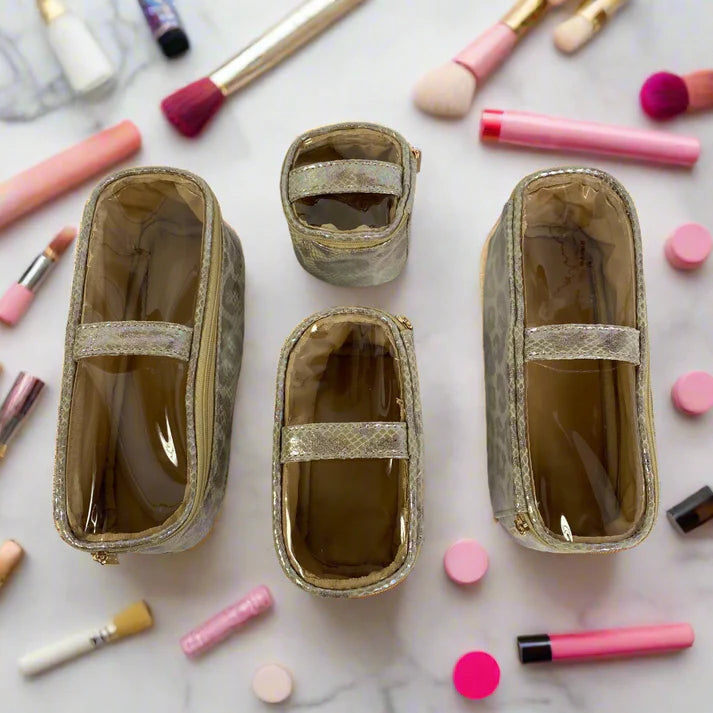 Mini Diva Makeup Case - Glimmer Leopard