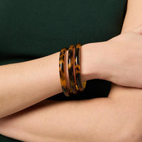 Madison Statement Bangle-Carnaby & Gold