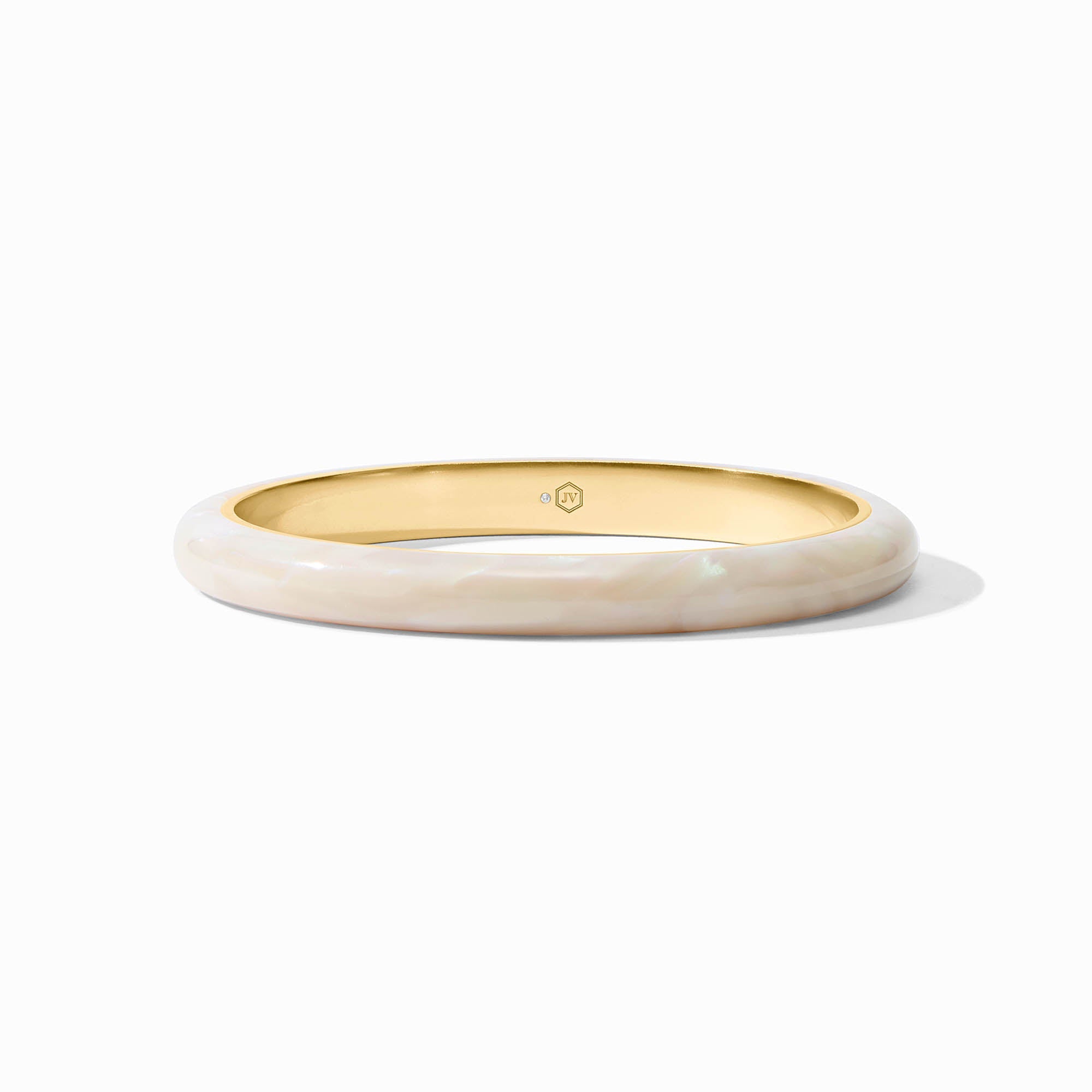Madison Statement Bangle-Alabaster