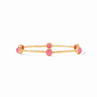 Milano Luxe Bangle- Iridescent Peony Pink- Large