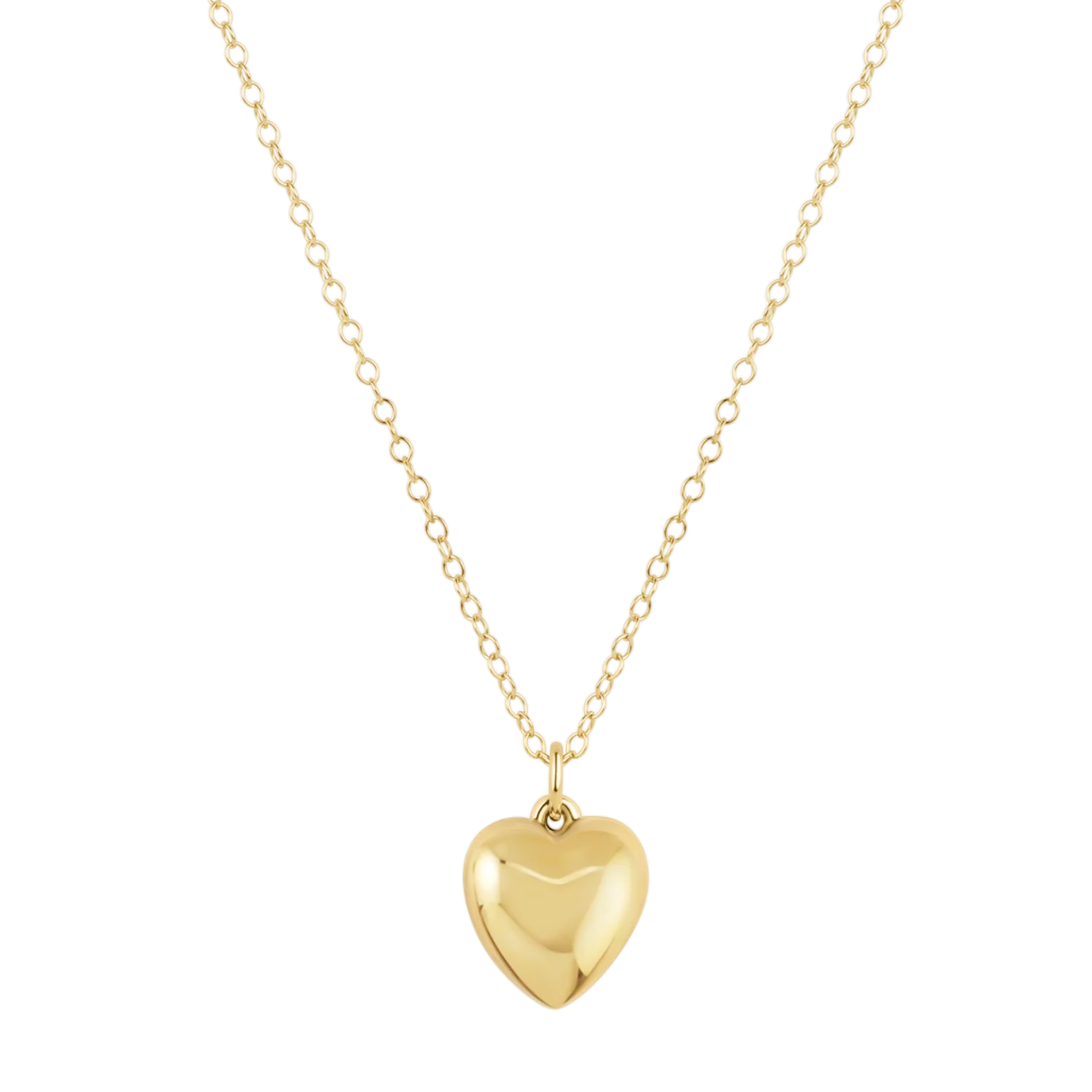enewton 16" Necklace Gold - Love Plush Gold Charm