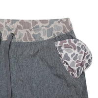 Athletic Short - Grizzly Grey - Classic Deer Camo Liner