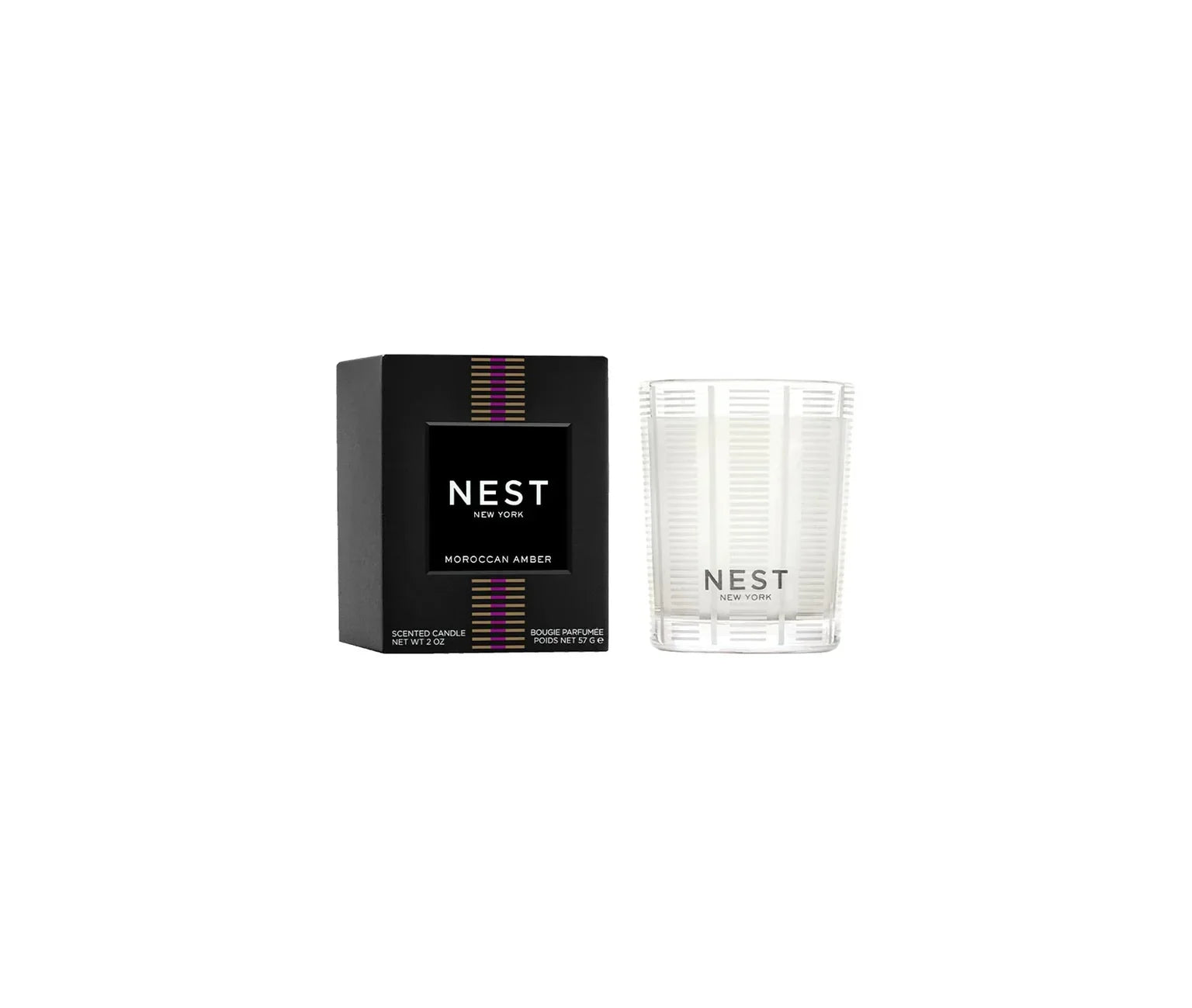 Moroccan Amber Votive Candle 2oz.