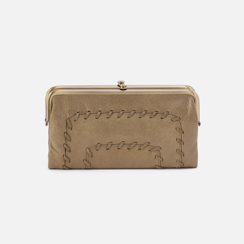 Lauren Clutch Wallet in Burnished Sage