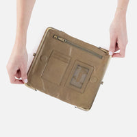 Lauren Clutch Wallet in Burnished Sage