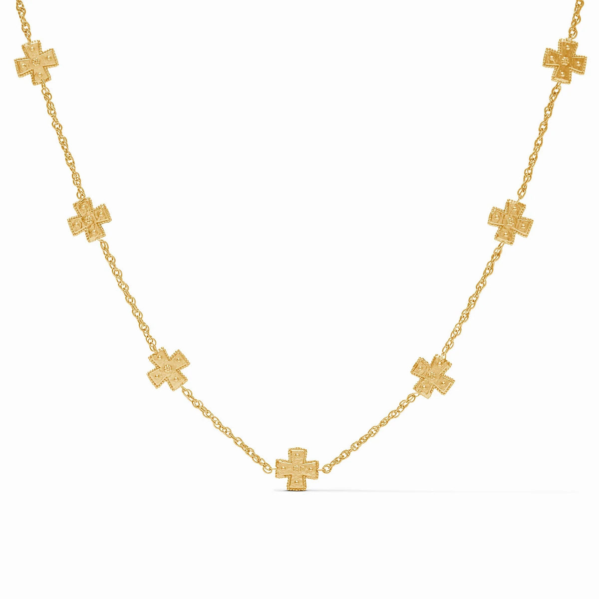 Canterbury Delicate Station Gold Necklace