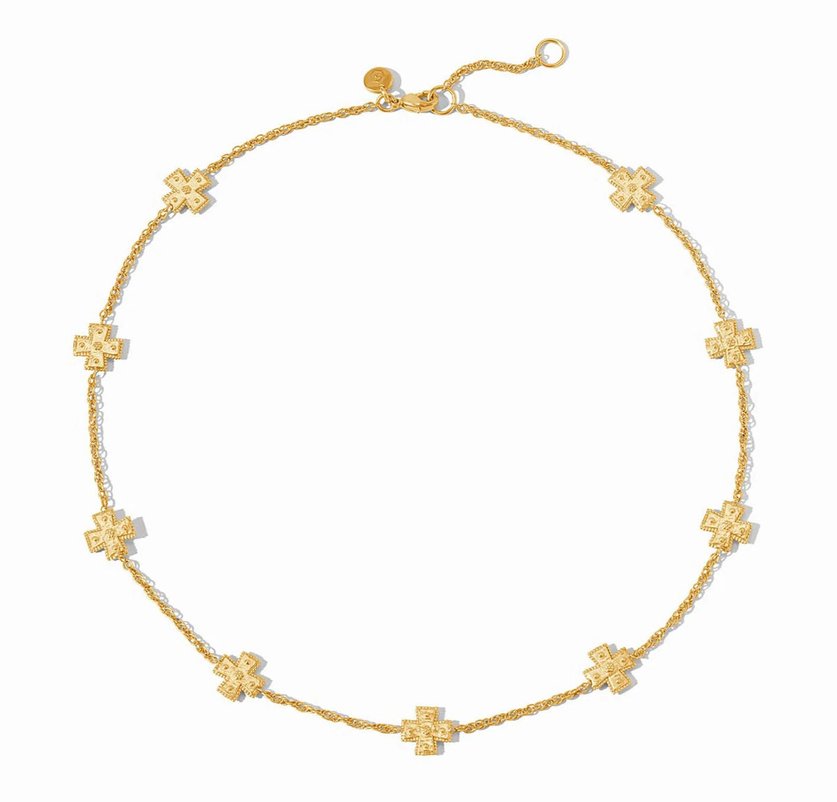 Canterbury Delicate Station Gold Necklace