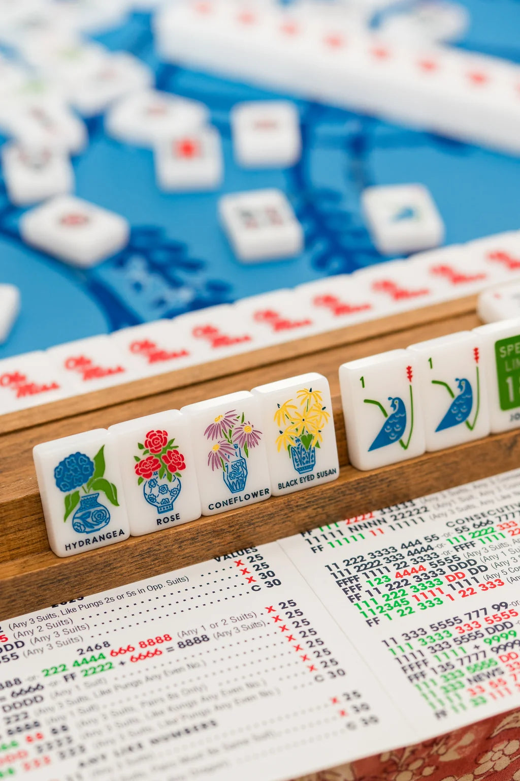 Ole Miss® - University of Mississippi® Mahjong Tiles