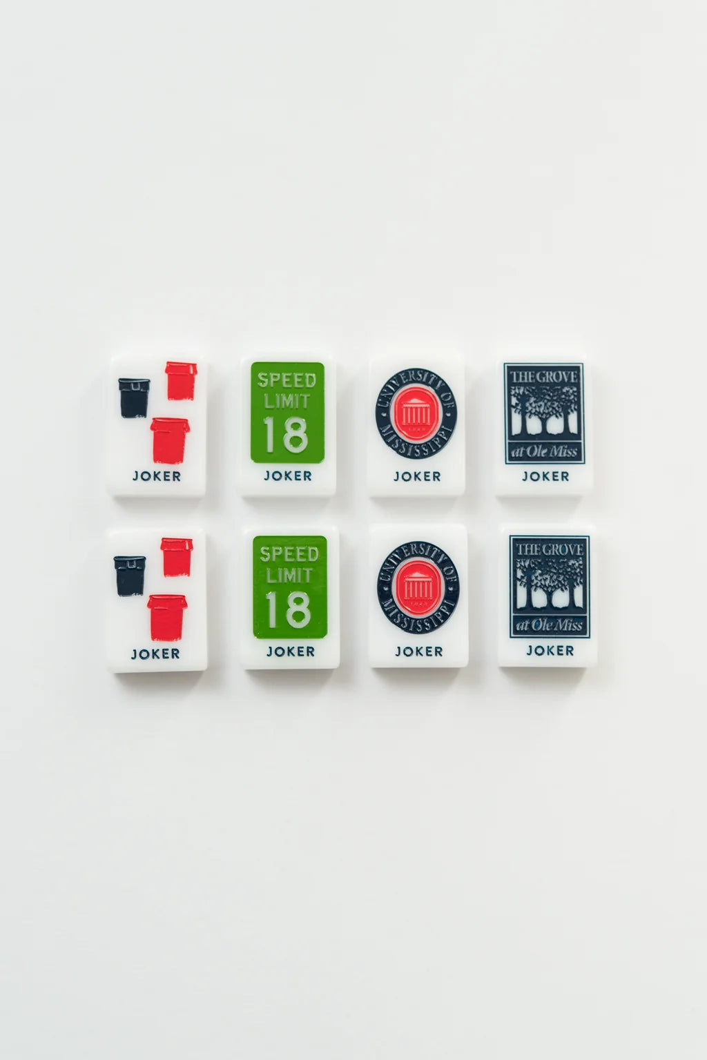 Ole Miss® - University of Mississippi® Mahjong Tiles