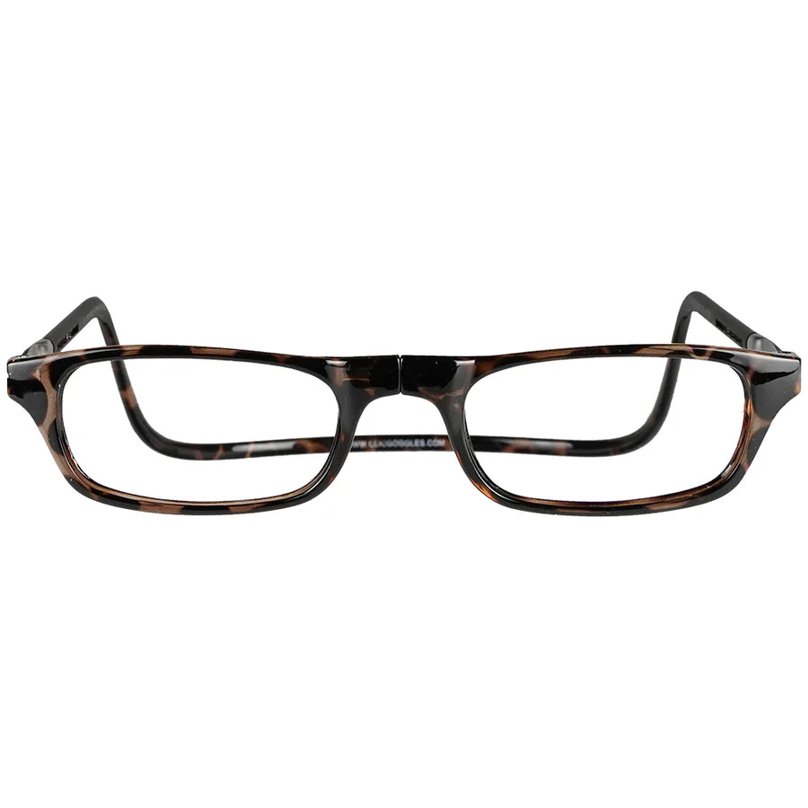 Clic Readers in Original Long Tortoise +1.50