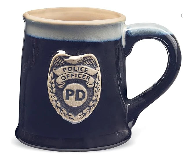 Black Police Officer Mug
