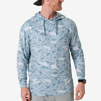 Performance Hoodie -Seaside Camo