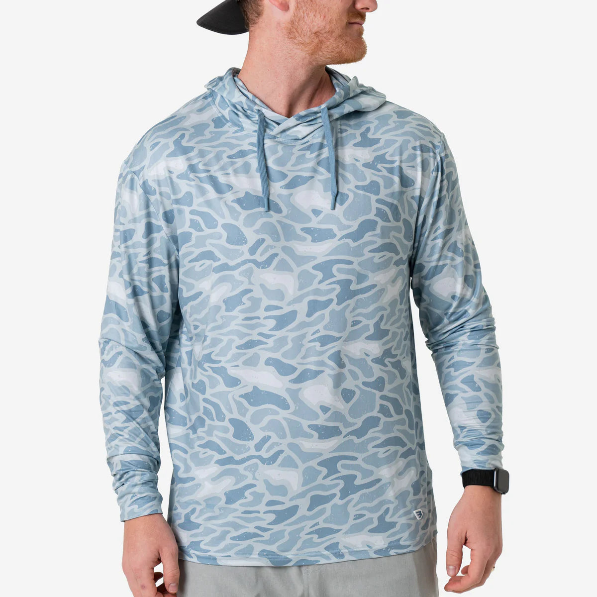 Performance Hoodie -Seaside Camo
