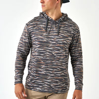 Performance Hoodie - Tiger Stripe Camo - Wetland
