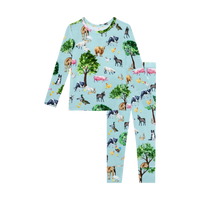 Brayden  Long Sleeve Basic Pajama