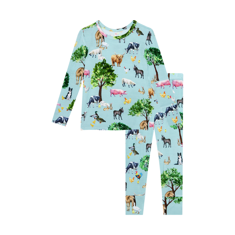 Brayden  Long Sleeve Basic Pajama