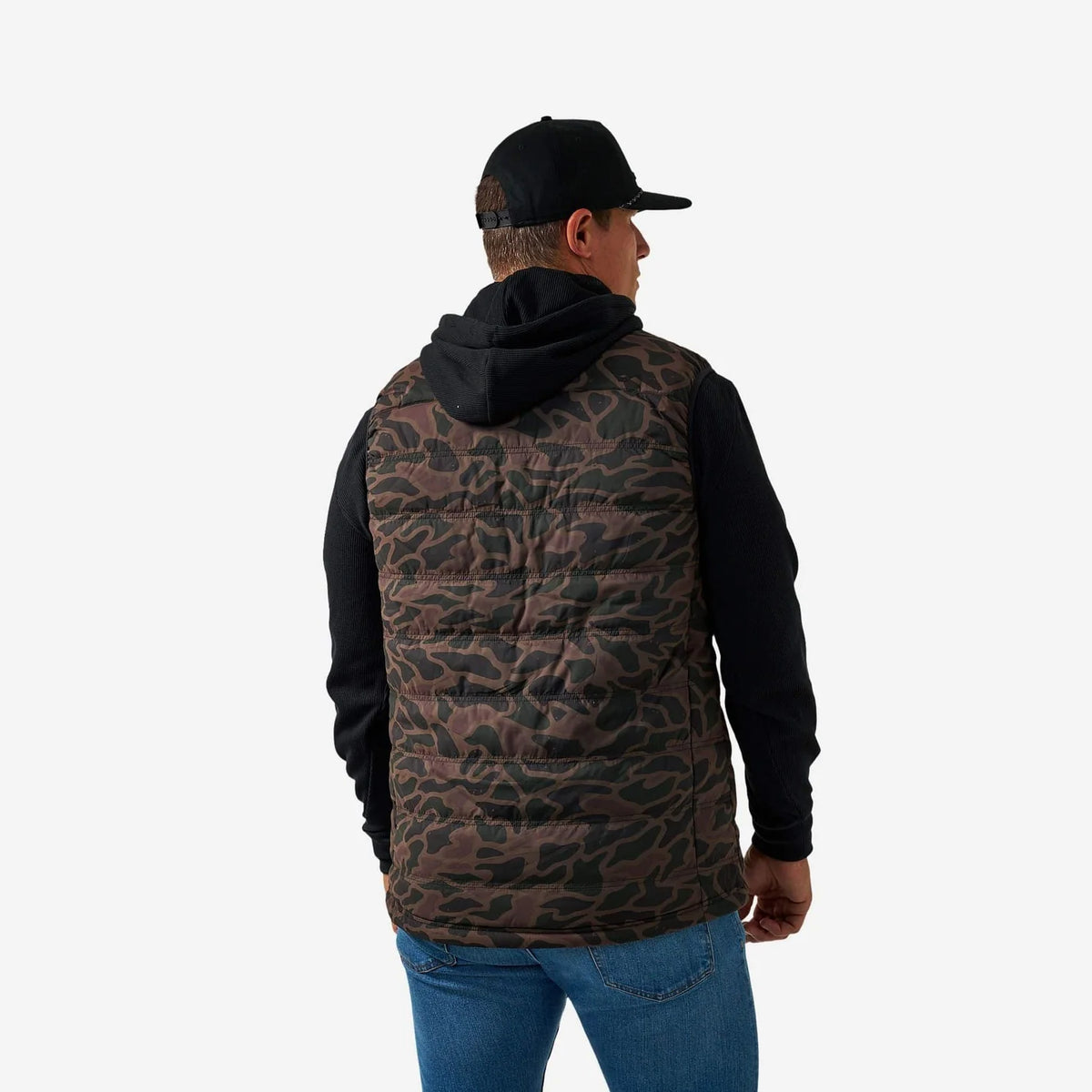 Puffer Vest -Bendia Camo