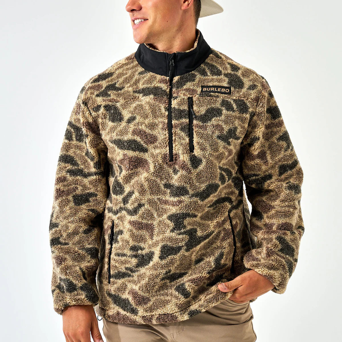Sherpa-Quarter Zip-Rocky Mountain Camo