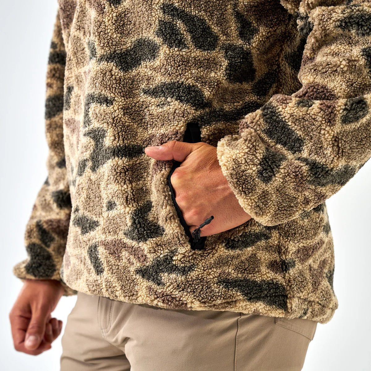 Sherpa-Quarter Zip-Rocky Mountain Camo
