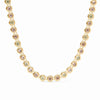Rainbow Tennis Neckalce- Gold- Champagne Radiance