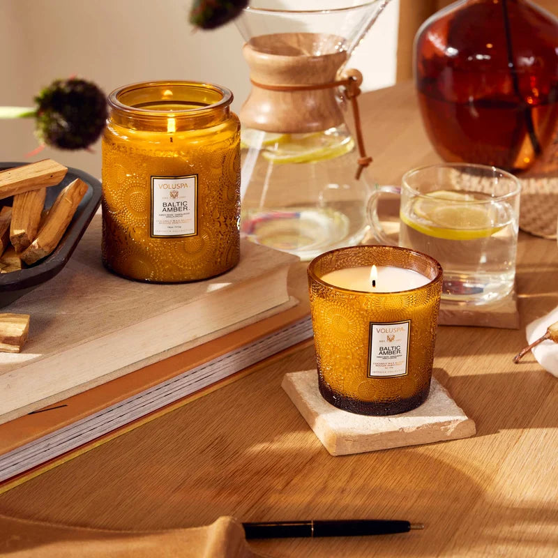 Baltic Amber Large Jar Candle