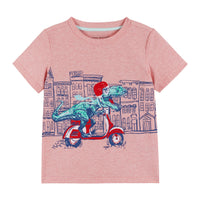 Short Sleeve Graphic Tee - Scooter Rex