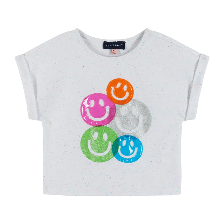 Smiley Face Graphic Tee