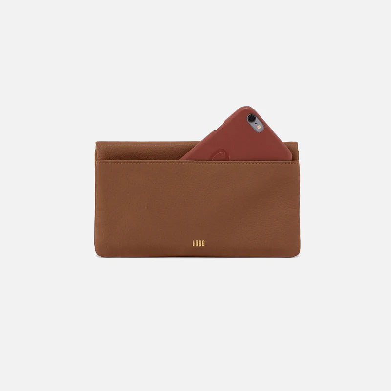 Lumen Continental Wallet-Timber Brown