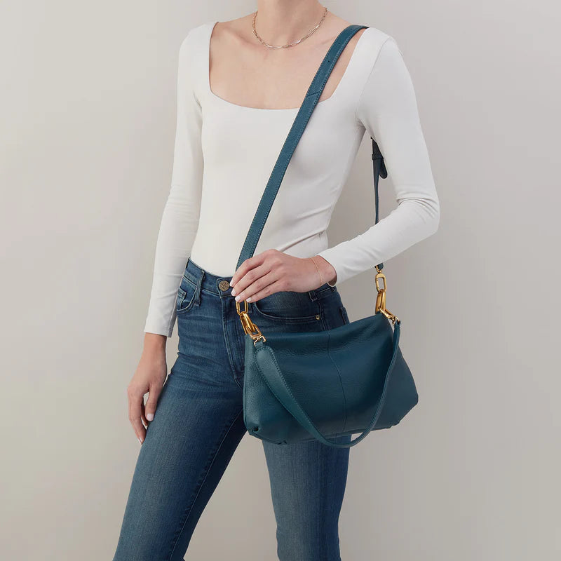 Advance Shoulder Crossbody- Midnight Teal