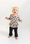 Larisa Long Sleeve Shirt & Bell Bottom Set