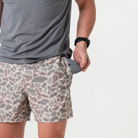 Everyday Short - Classic Deer Camo Grey Pocket