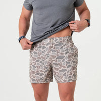 Everyday Short - Classic Deer Camo Grey Pocket