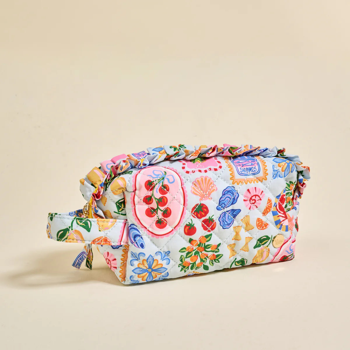 Essentials Quilted Cosmetic Pouch– Ciao Bella