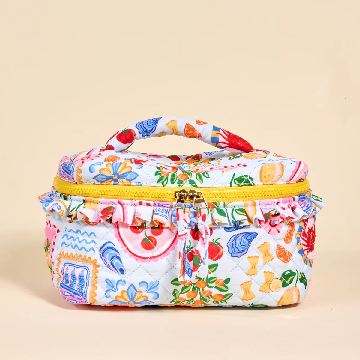 Glam and Go Quilted Cosmetic Bag-Ciao Bella