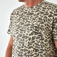 Adult Short Sleeve Pocket Tee - Classic Deer Camo