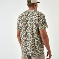 Adult Short Sleeve Pocket Tee - Classic Deer Camo