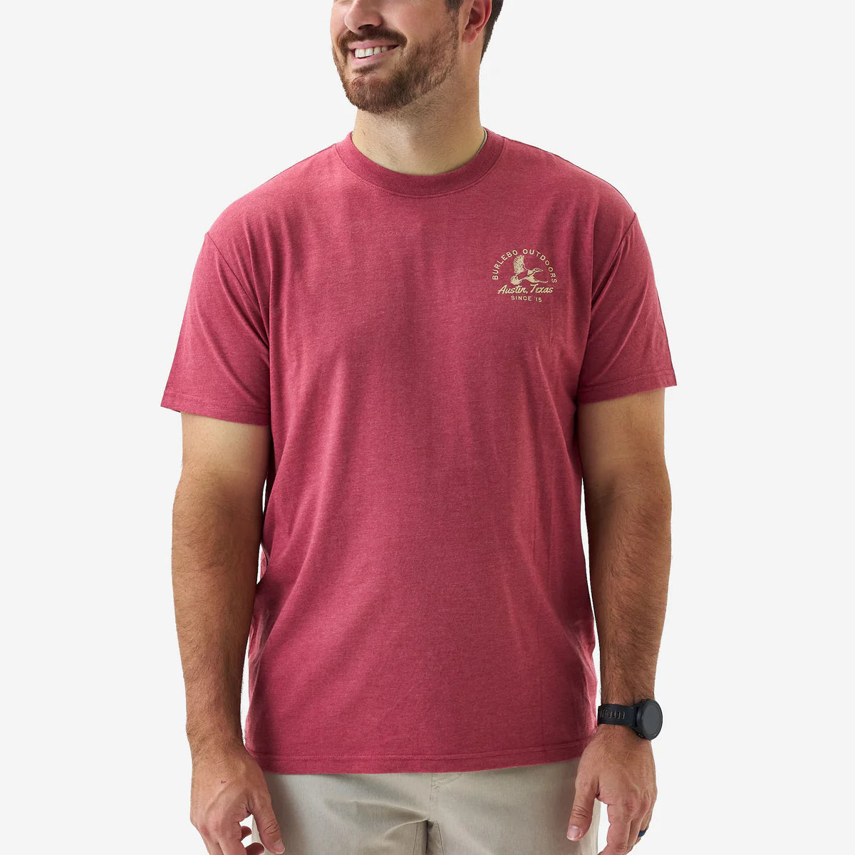 Short Sleeve Tee - Classic Duck - Heather Red