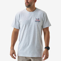 Short Sleeve Tee - BURLEBO Golf Club - Ash Grey