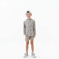 Youth Performance Hoodie-Classic Deer Camo