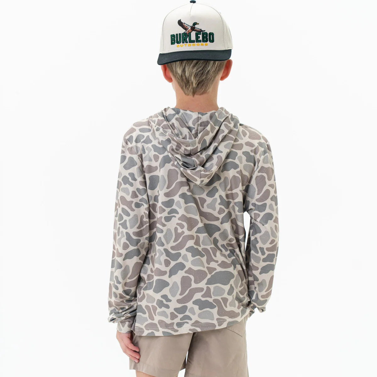 Youth Performance Hoodie-Classic Deer Camo