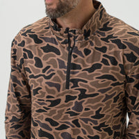 Performance Quarter Zip - Gauge Camo